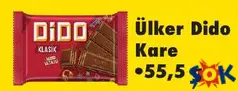 ÜLKER DİDO KARE 55,5 G ÜLKER DİDO KARE 55,5 G